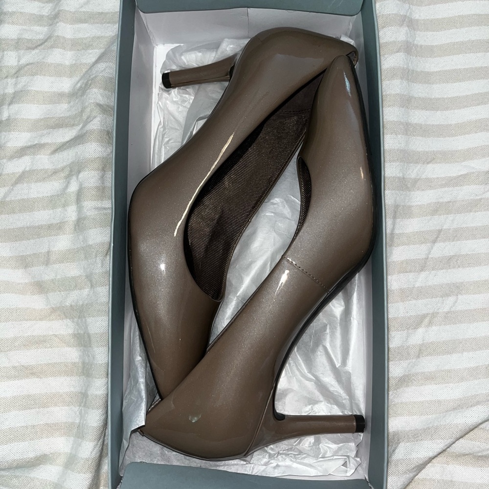 Brown heels